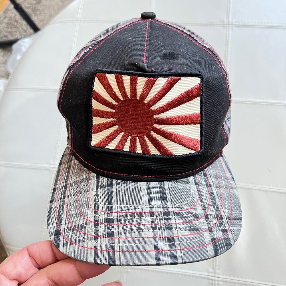 Headware Counter Culture Snapback Hat Plaid Warm Fest‎ Adjustable Baseball Cap